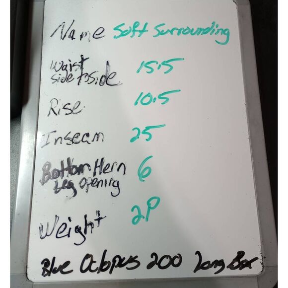 Soft Surrounding Jeans Ladies Medium Petite White Cropped - Picture 8 of 8